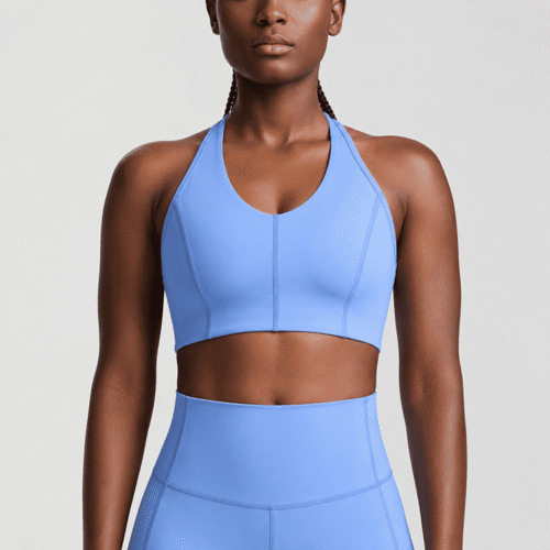Custom Racerback Sports Bra OEM ODM Medium Support Activewear Bra