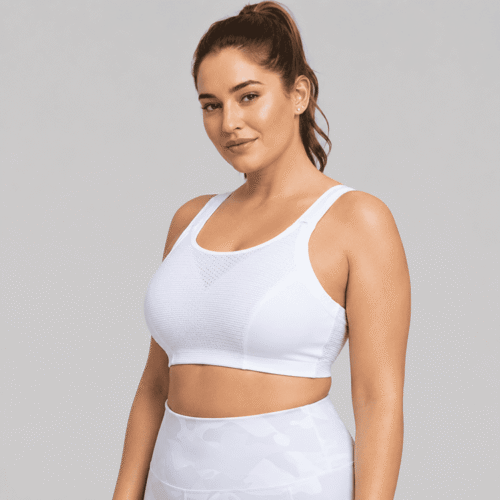 Custom Plus Size Sports Bra OEM ODM High Support Activewear Bra