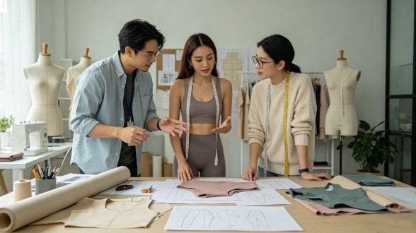 Sportswear product development and sample making service