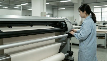 Custom packaging and printing process for OEM apparel orders