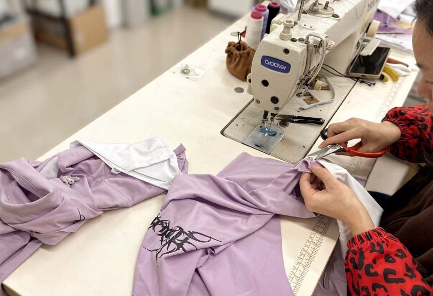 Custom apparel sample development and prototyping