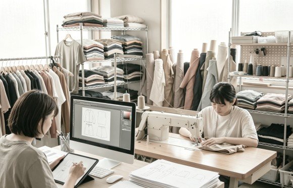 Low MOQ custom apparel manufacturing solution