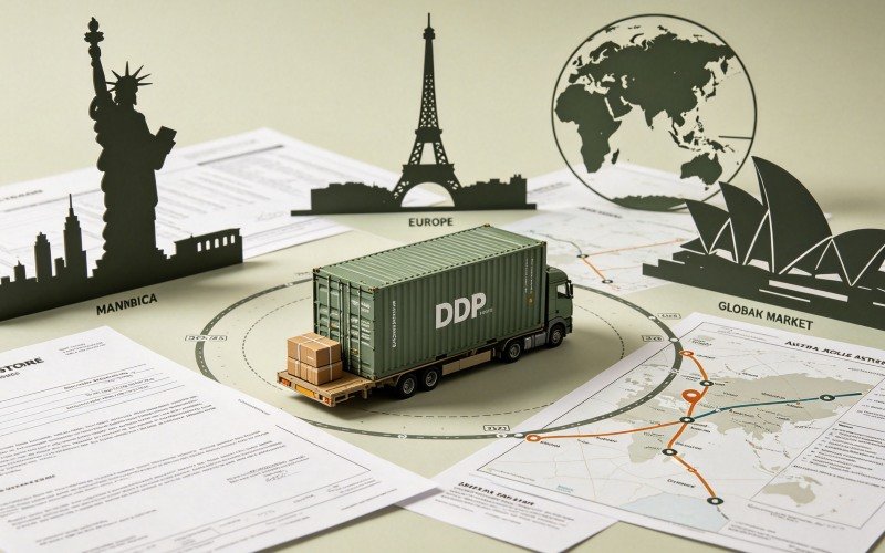 Worldwide DDP shipping solutions for custom apparel orders