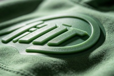 3D silicone logo branding for activewear products