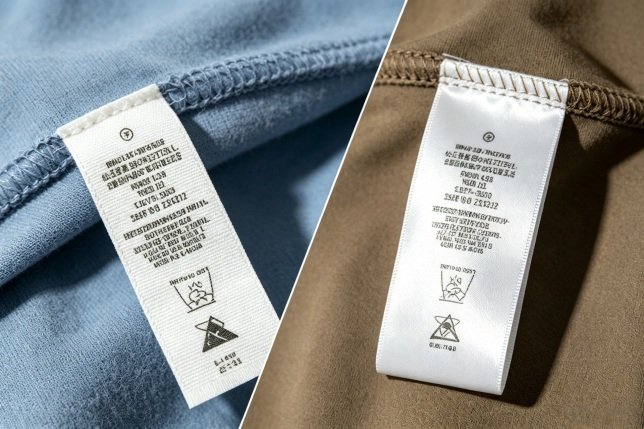 Custom garment labels and tags for OEM apparel