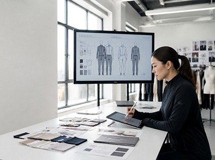 In-house pattern development for custom sportswear manufacturing