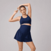 Custom Maternity Activewear Set Sports Bra & Pregnancy Workout Shorts OEM ODM