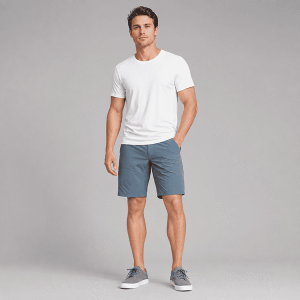 Custom Men's Activewear Set Performance T-Shirt & Training Shorts OEM ODM
