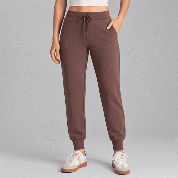 Custom Women's Fleece Jogger Pants Athleisure Sweatpants OEM ODM