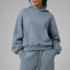 Custom Women's Oversized Pullover Hoodie Fleece Sweatshirt OEM ODM