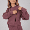 Custom Nursing Sweatshirt OEM ODM Maternity & Postpartum Activewear