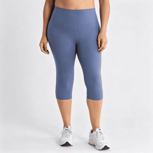 Custom Plus Size High Waist Capri Leggings OEM ODM Yoga Pants