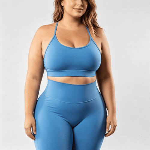 Custom Plus Size Sports Bra OEM ODM Curve Activewear Bra