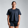Custom Women's Performance Training T-Shirt OEM ODM Activewear Tee