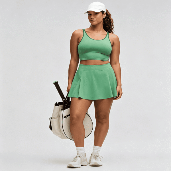 Custom Women's Tennis Skirt Set OEM ODM Performance Tennis Outfit