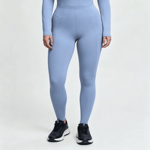 Custom Women's Equestrian Riding Tights High Waist Performance Leggings OEM ODM