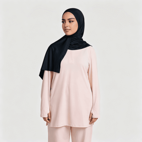 Custom Modest Activewear Set OEM ODM Muslim Sportswear Outfit