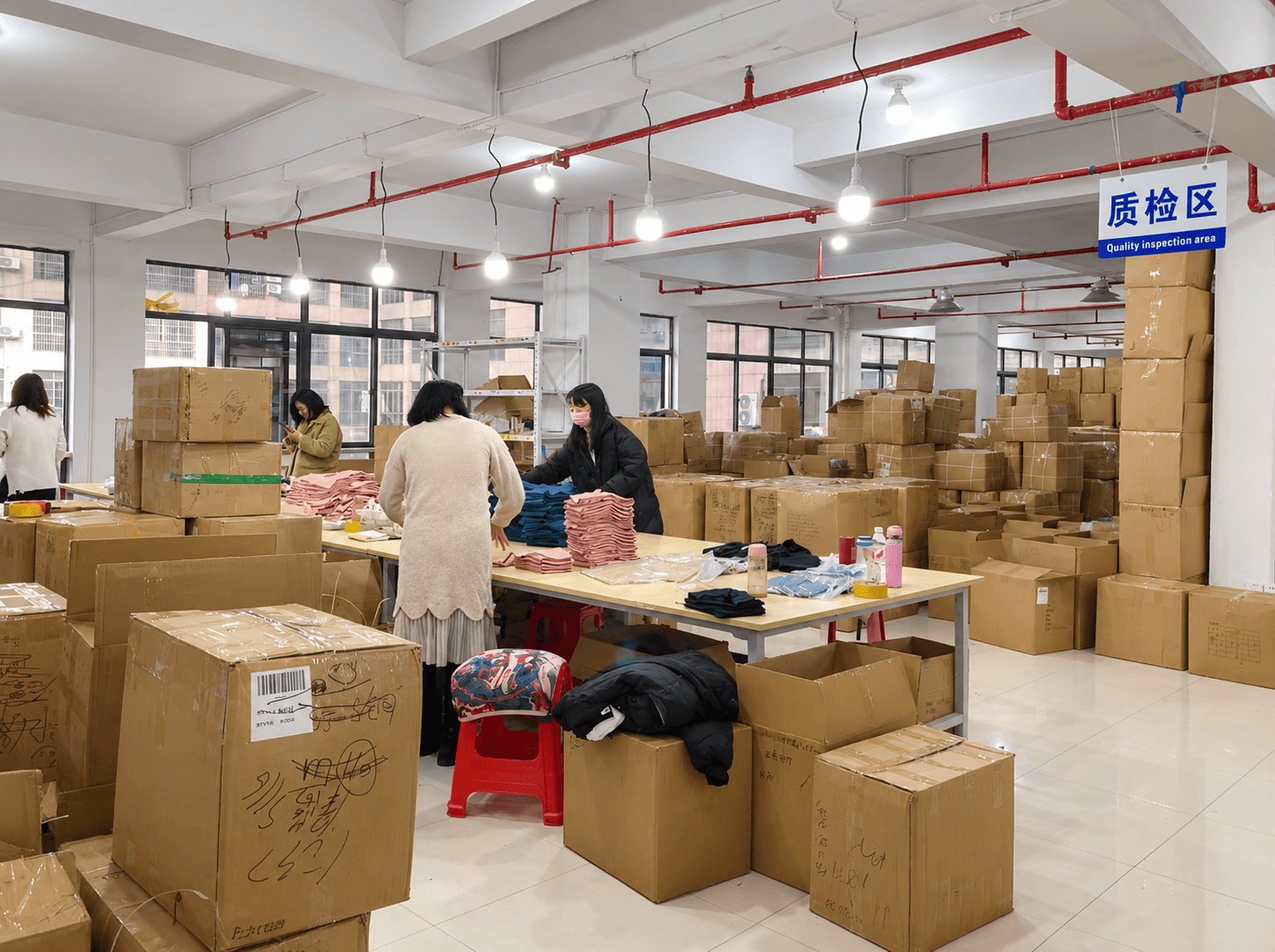 Sportswear warehouse management and global DDP shipping